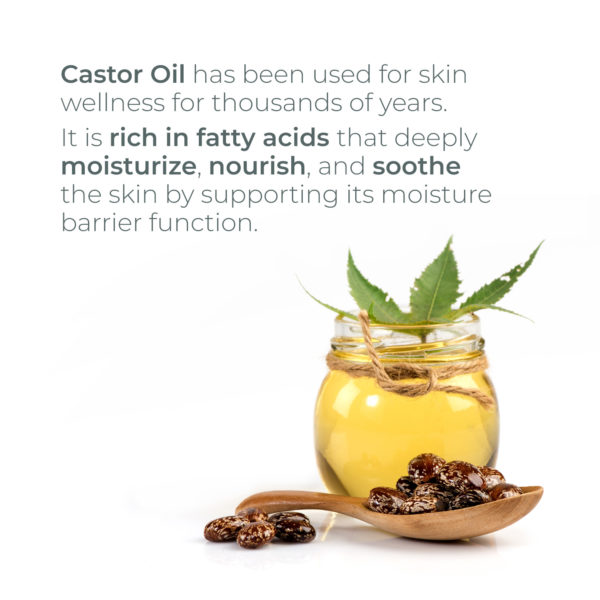 castor oil for skin and lashes